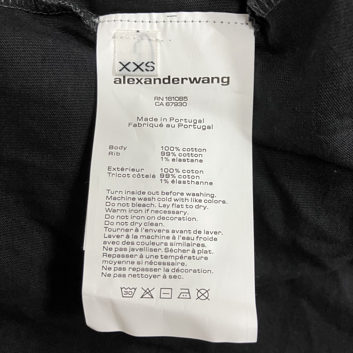 ALEXANDER WANG プリントロングスリーブTシャ 古着・中古-5枚目のアイテム画像