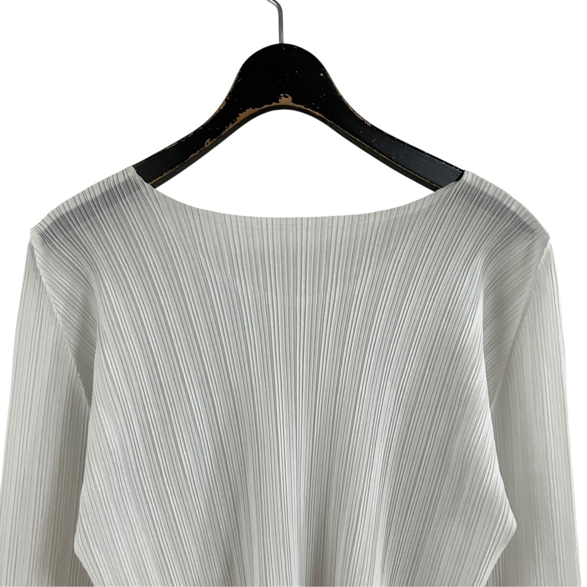PLEATS PLEASE ロングスリーブプリーツカットソー 古着・中古-4枚目のアイテム画像