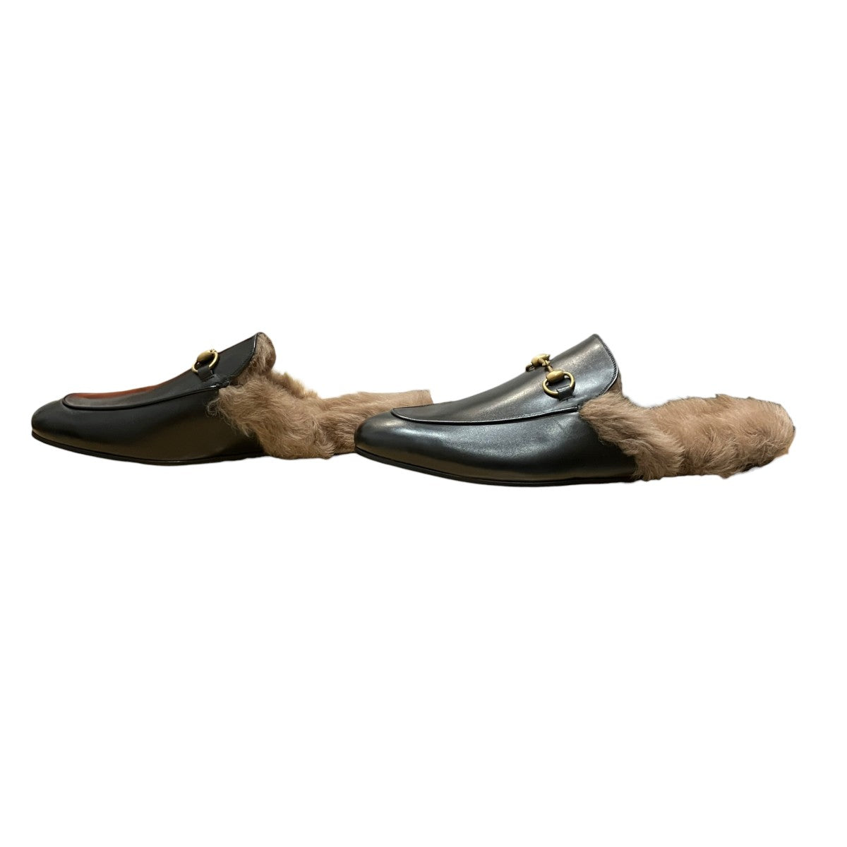 GUCCI(グッチ) ファーミュール 397647 ブラック サイズ 14｜【公式