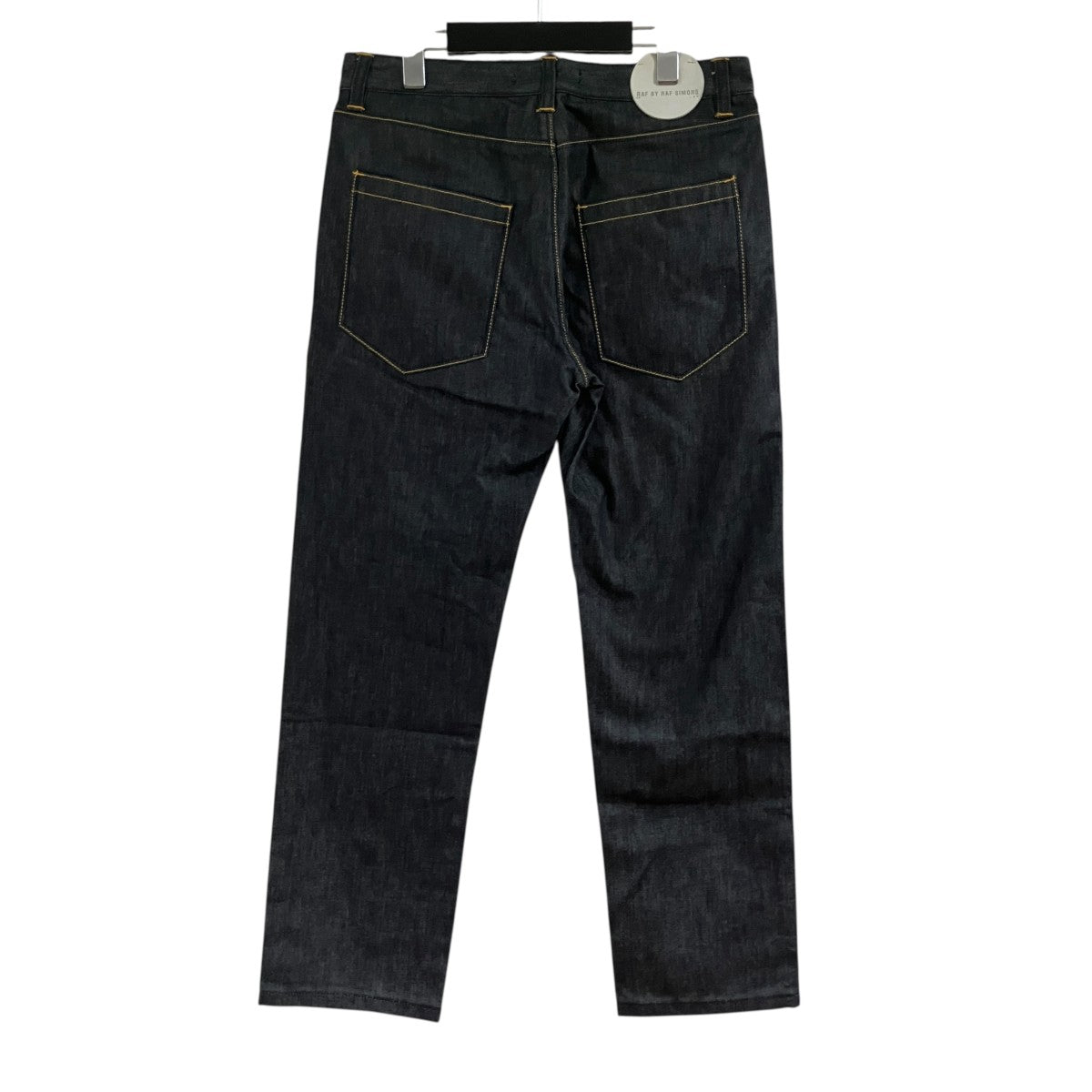 RAF BY RAF SIMONS サークルパッチデニムパンツ 古着・中古-3枚目のアイテム画像