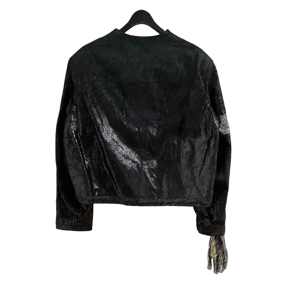 doublet ムーンウォークレザージャケット 古着・中古-4枚目のアイテム画像