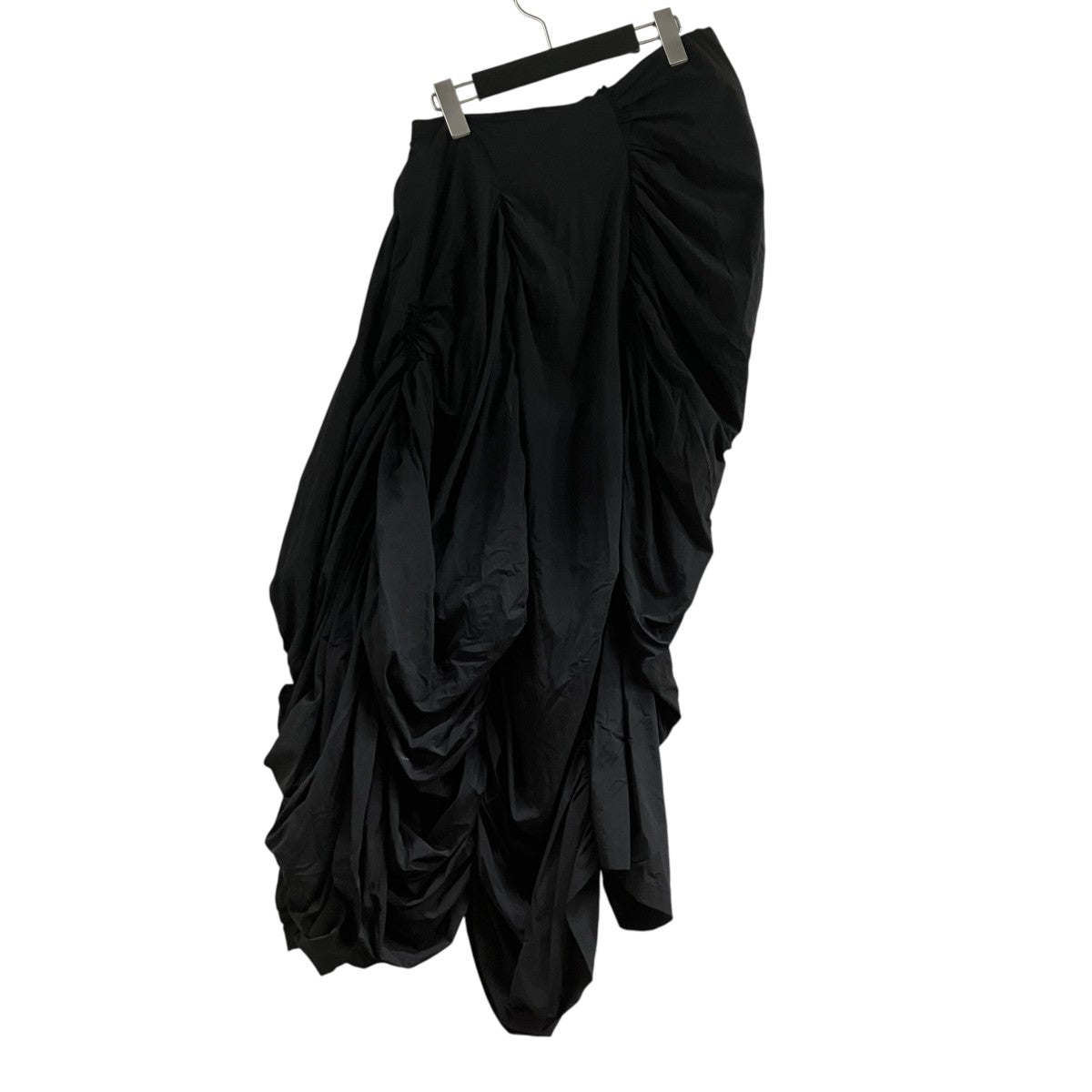 YOHJI YAMAMOTO アシンメトリードレープスカート 古着・中古-3枚目のアイテム画像