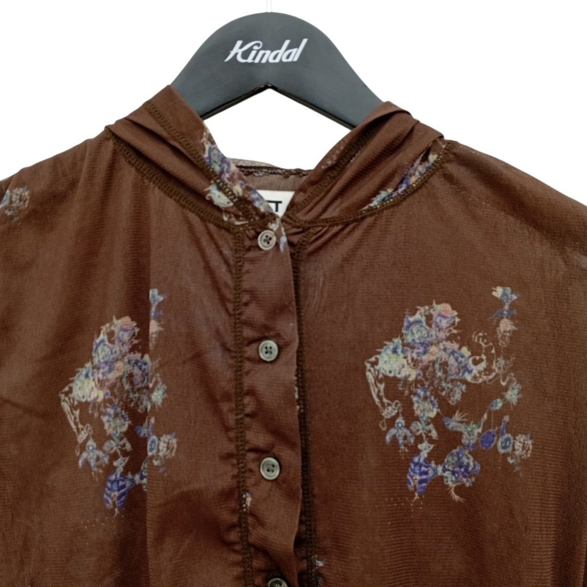 フラワープリントシアーカットソーTTT-26AW-CT09