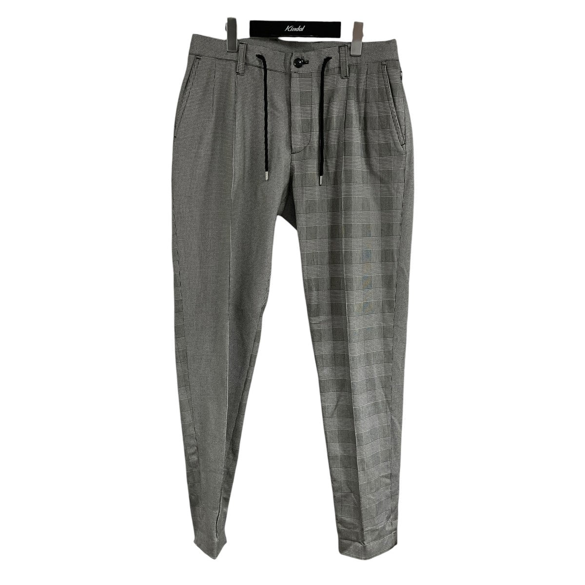 1piu1uguale3 チェック切替パンツ 古着・中古-1枚目のアイテム画像