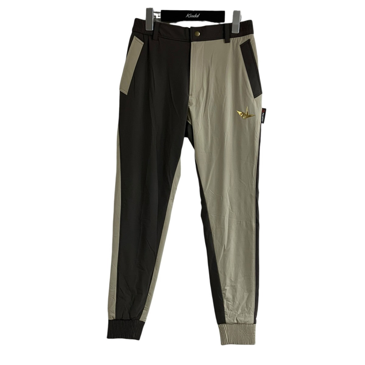 1piu1uguale3 クレイジーパターンリブパンツ 古着・中古-1枚目のアイテム画像