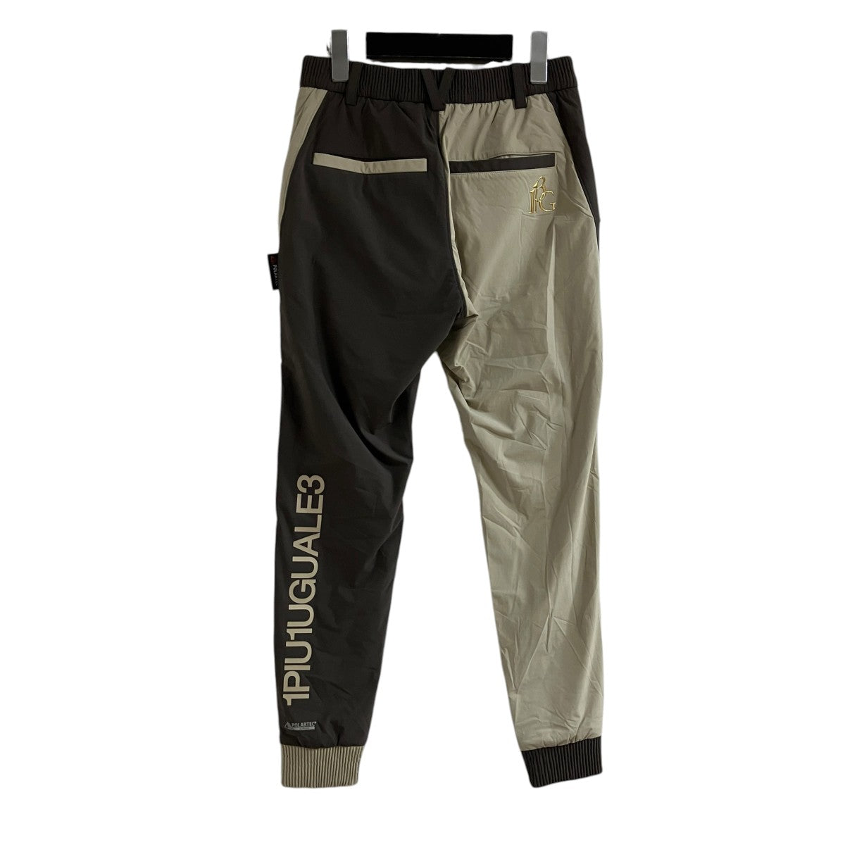 1piu1uguale3 クレイジーパターンリブパンツ 古着・中古-3枚目のアイテム画像
