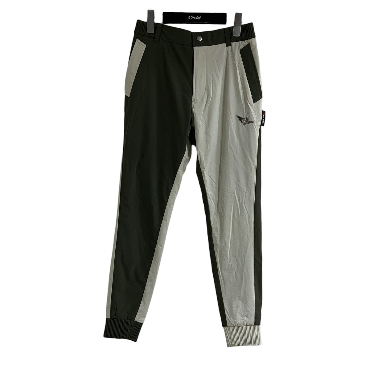 1piu1uguale3 クレイジーパターンリブパンツ 古着・中古-1枚目のアイテム画像
