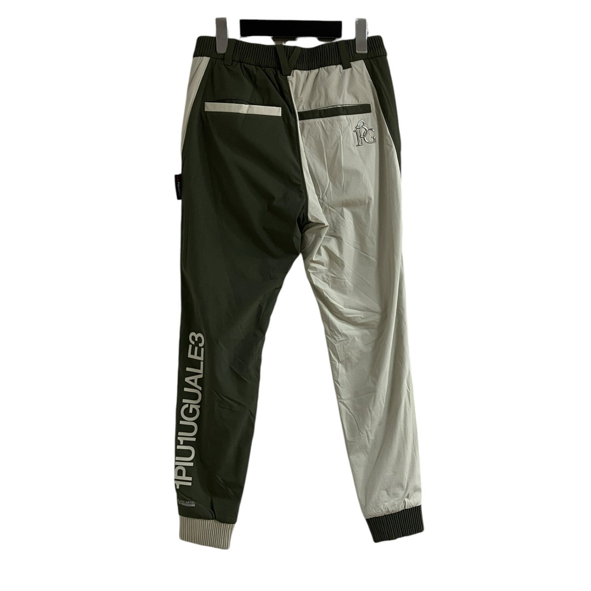 1piu1uguale3 クレイジーパターンリブパンツ 古着・中古-3枚目のアイテム画像
