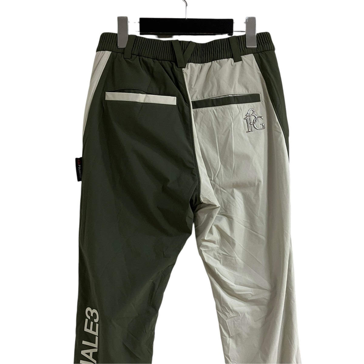 1piu1uguale3 クレイジーパターンリブパンツ 古着・中古-4枚目のアイテム画像