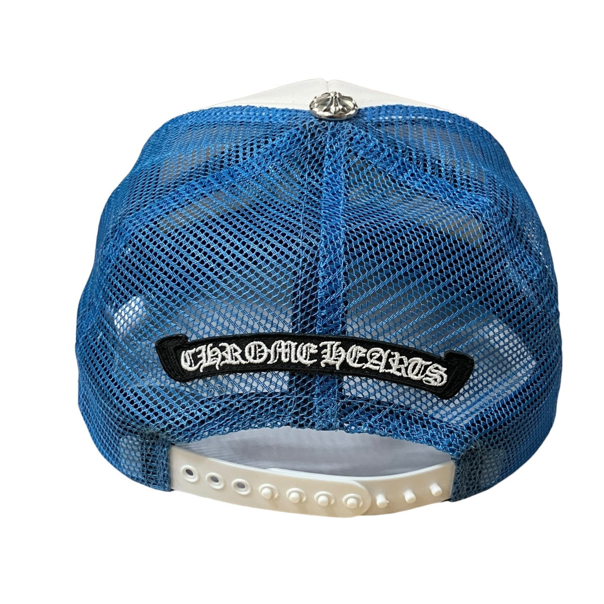CHROME HEARTS 3セメタリーレザーパッチメッシュトラッカーキャップ 古着・中古-4枚目のアイテム画像