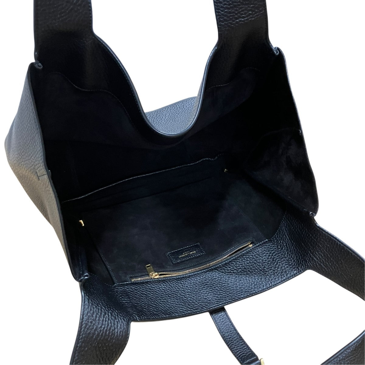 Saint Laurent Paris グレインレザー ソフトトートバッグ 古着・中古-5枚目のアイテム画像