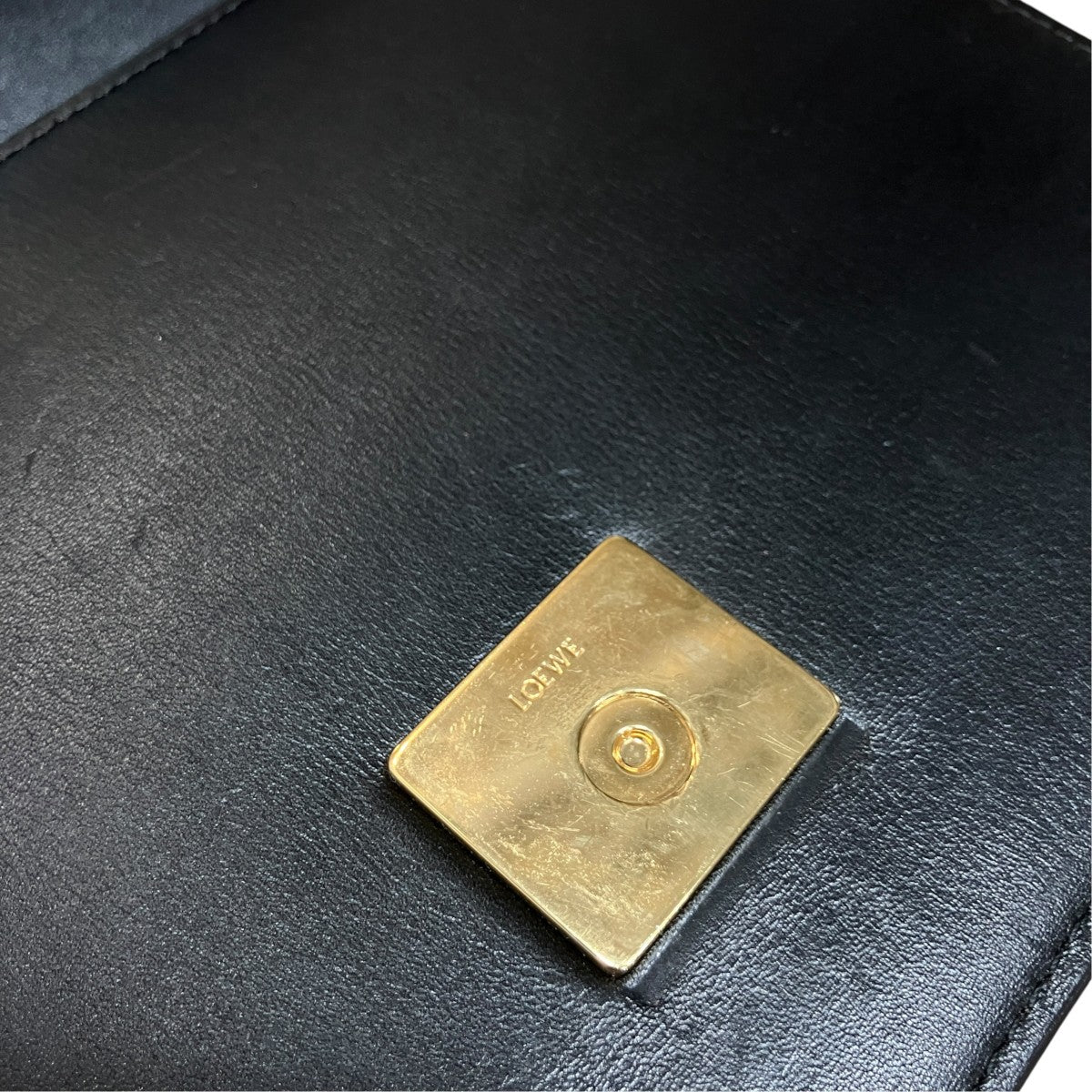 ゴヤミディアムレザーショルダーバッグ