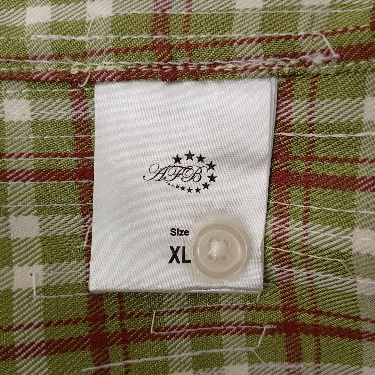 AFB スパンコールシャツ 古着・中古-4枚目のアイテム画像
