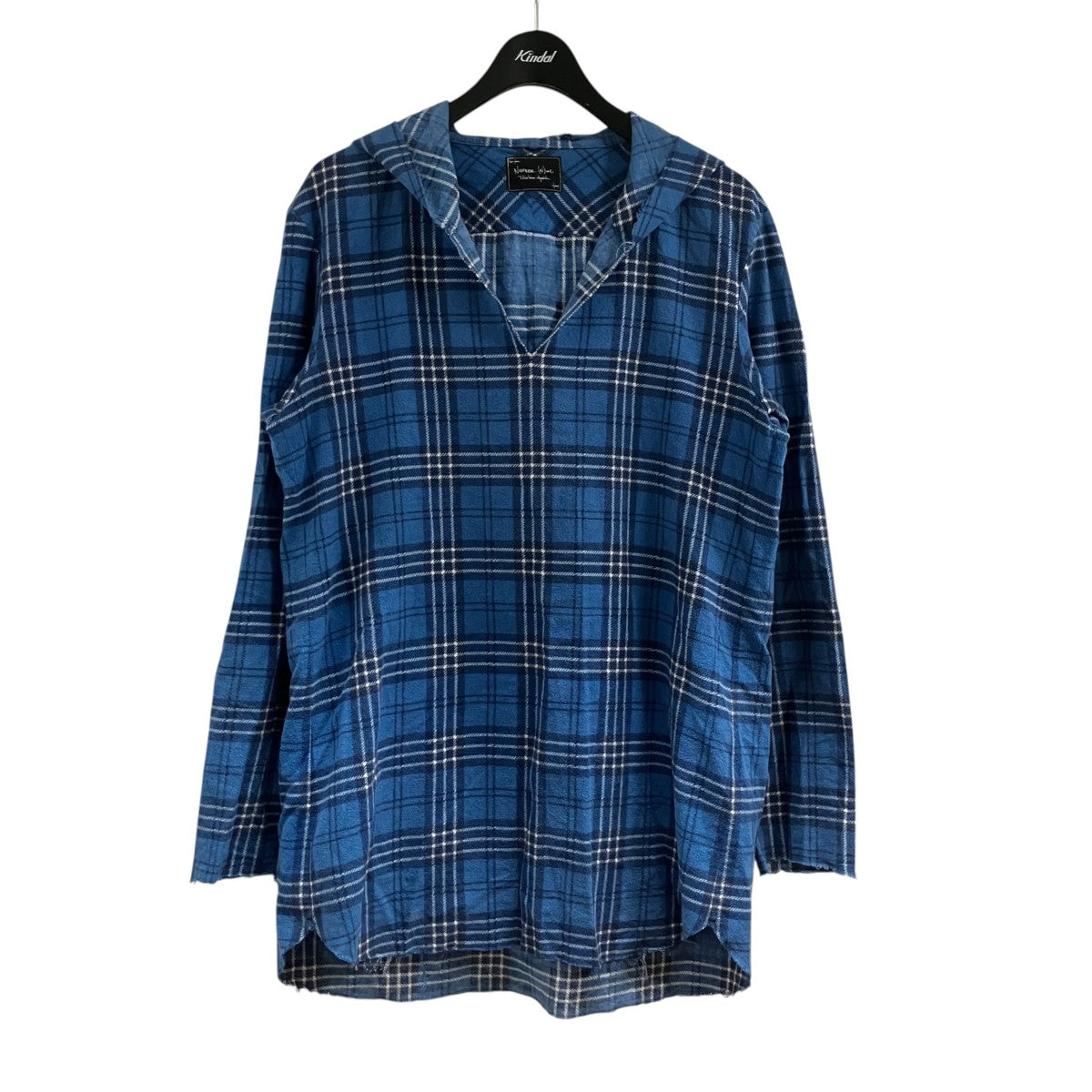NUMBER (N)INE フード付きプルオーバーネルシャツ 古着・中古-1枚目のアイテム画像