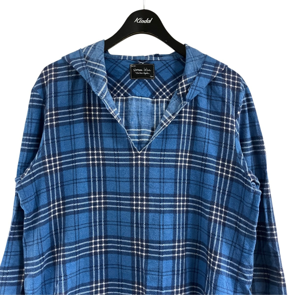 NUMBER (N)INE フード付きプルオーバーネルシャツ 古着・中古-2枚目のアイテム画像