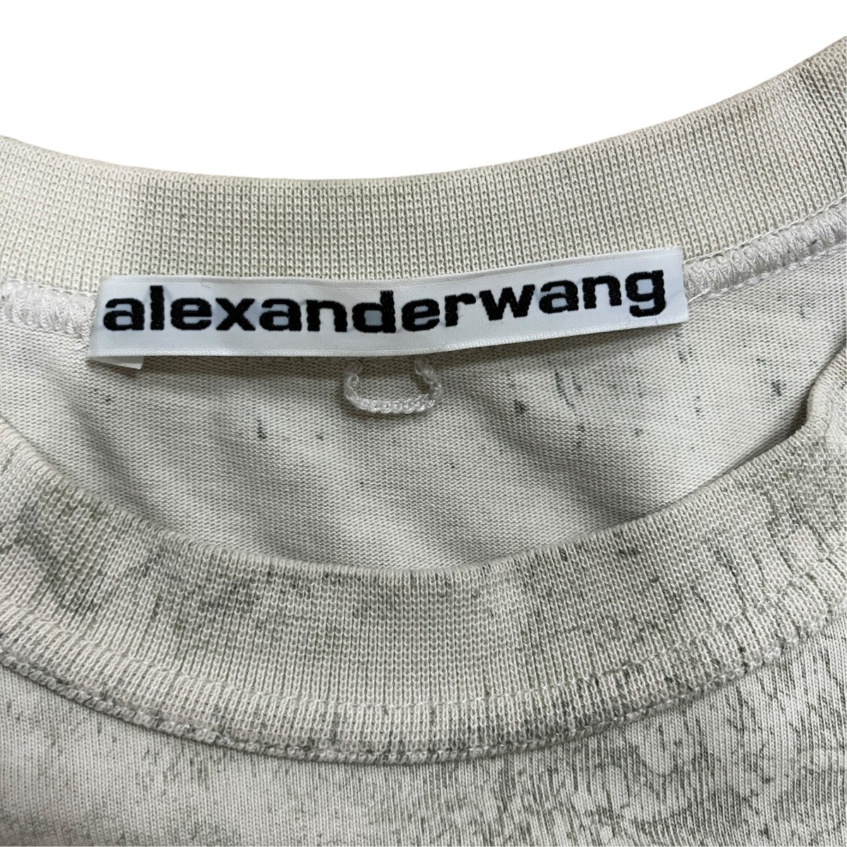 ALEXANDER WANG ロングスリーブロゴエンボスTシャツ 古着・中古-5枚目のアイテム画像