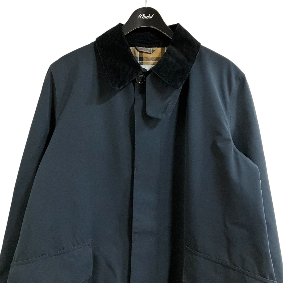 Barbour(バーブァー) シングルブレステッドコート 1902196 ネイビー