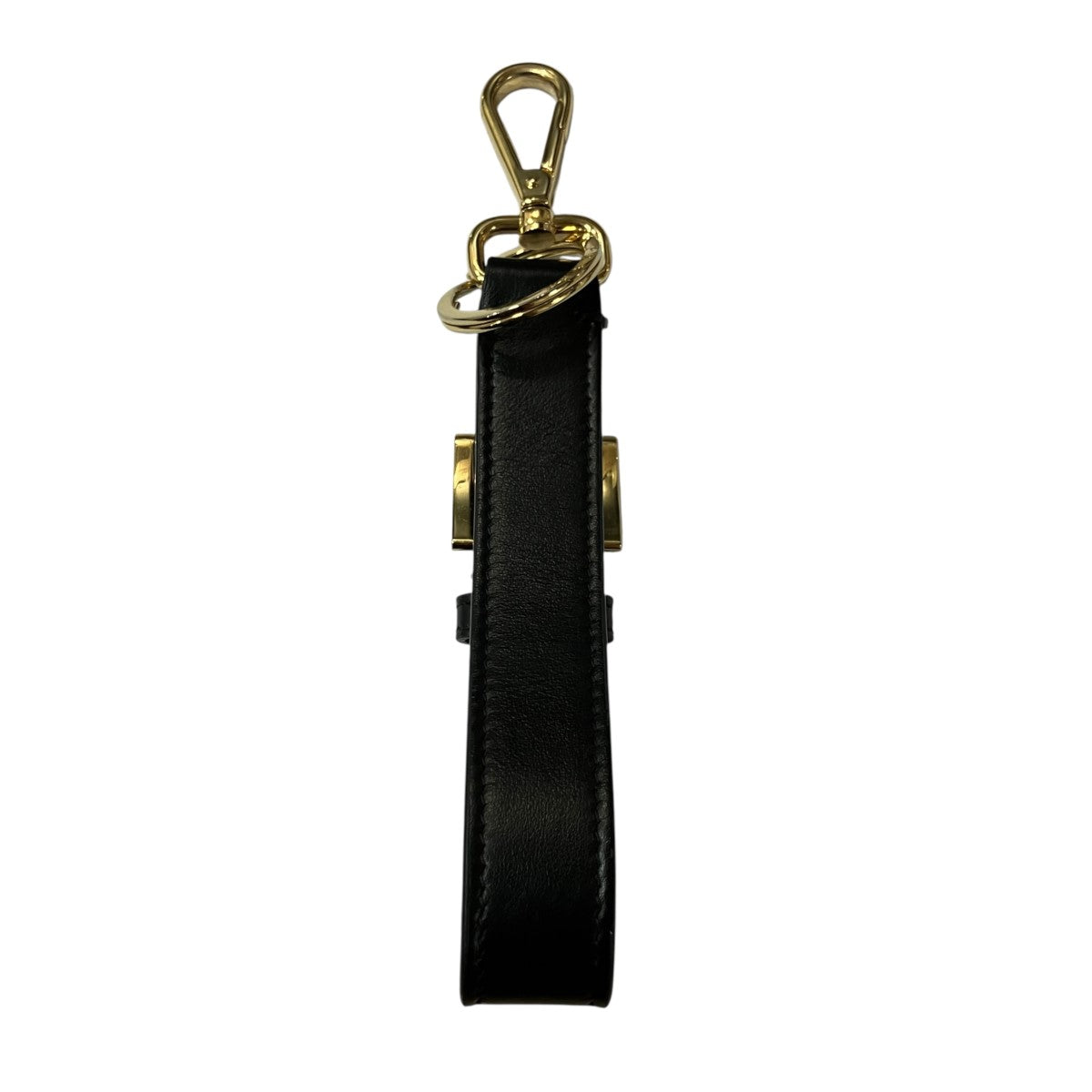 PRADA トライアングルロゴレザーキーホルダー 古着・中古-4枚目のアイテム画像