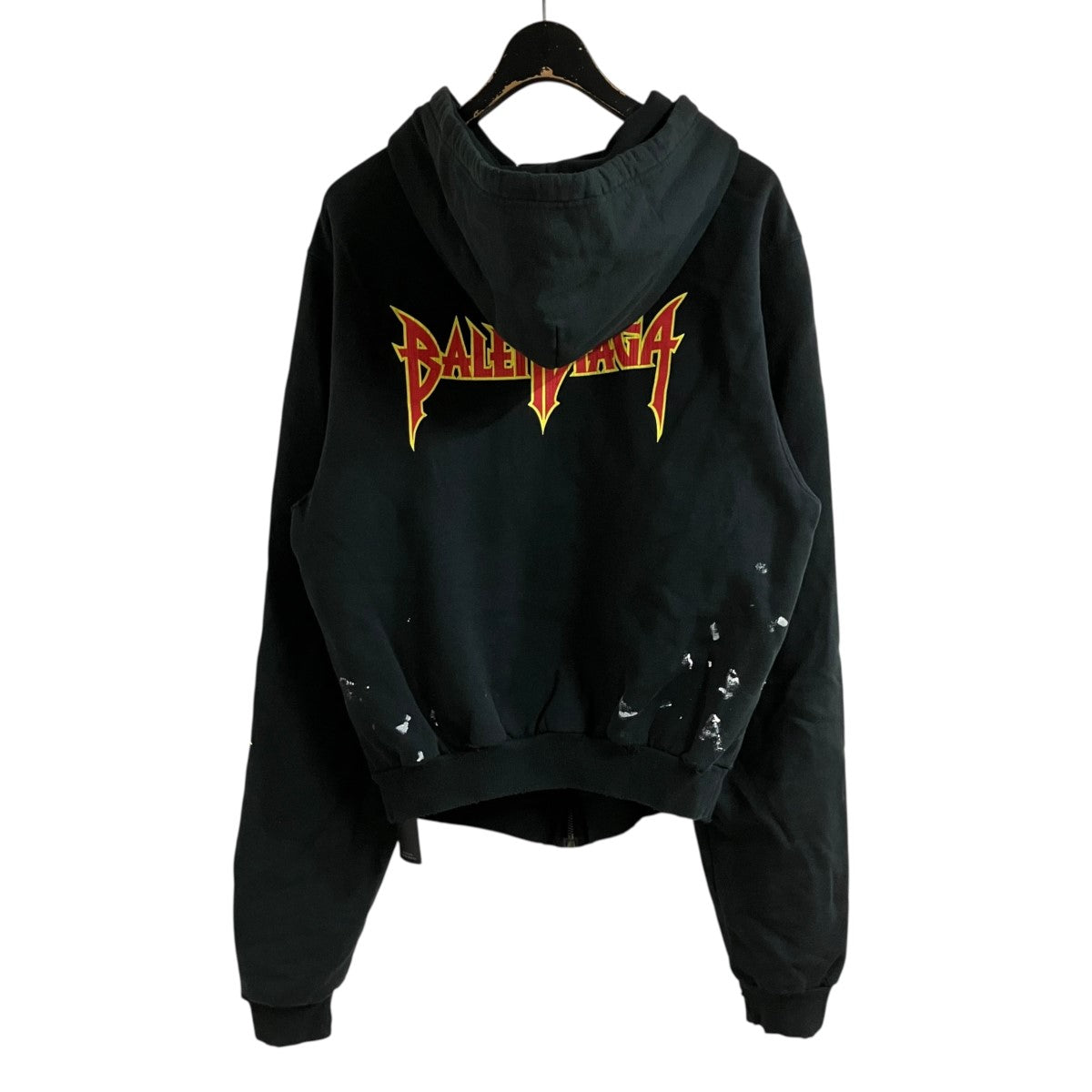 BALENCIAGA(バレンシアガ) ダメージ加工ジップパーカー 697949 TMV89