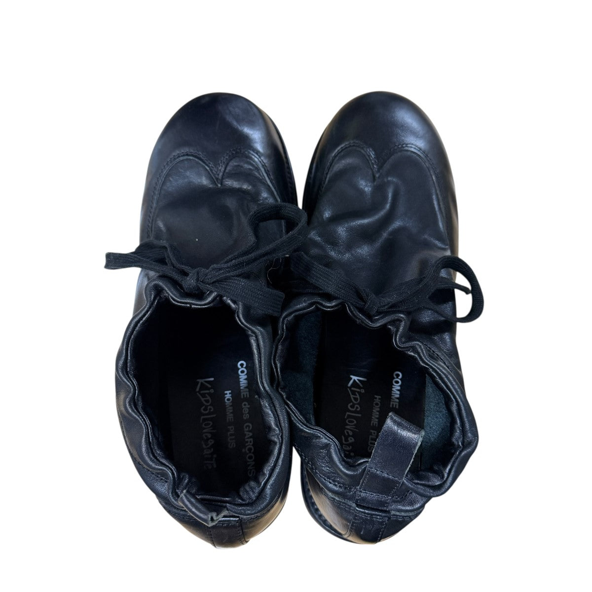 COMME des GARCONS HOMME PLUS×KIDS LOVE GAITE レザーシューズ 古着・中古-6枚目のアイテム画像