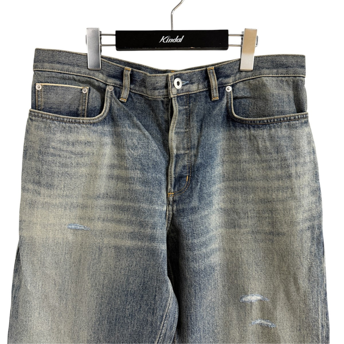 Dior ダメージ加工デニムパンツ 古着・中古-2枚目のアイテム画像