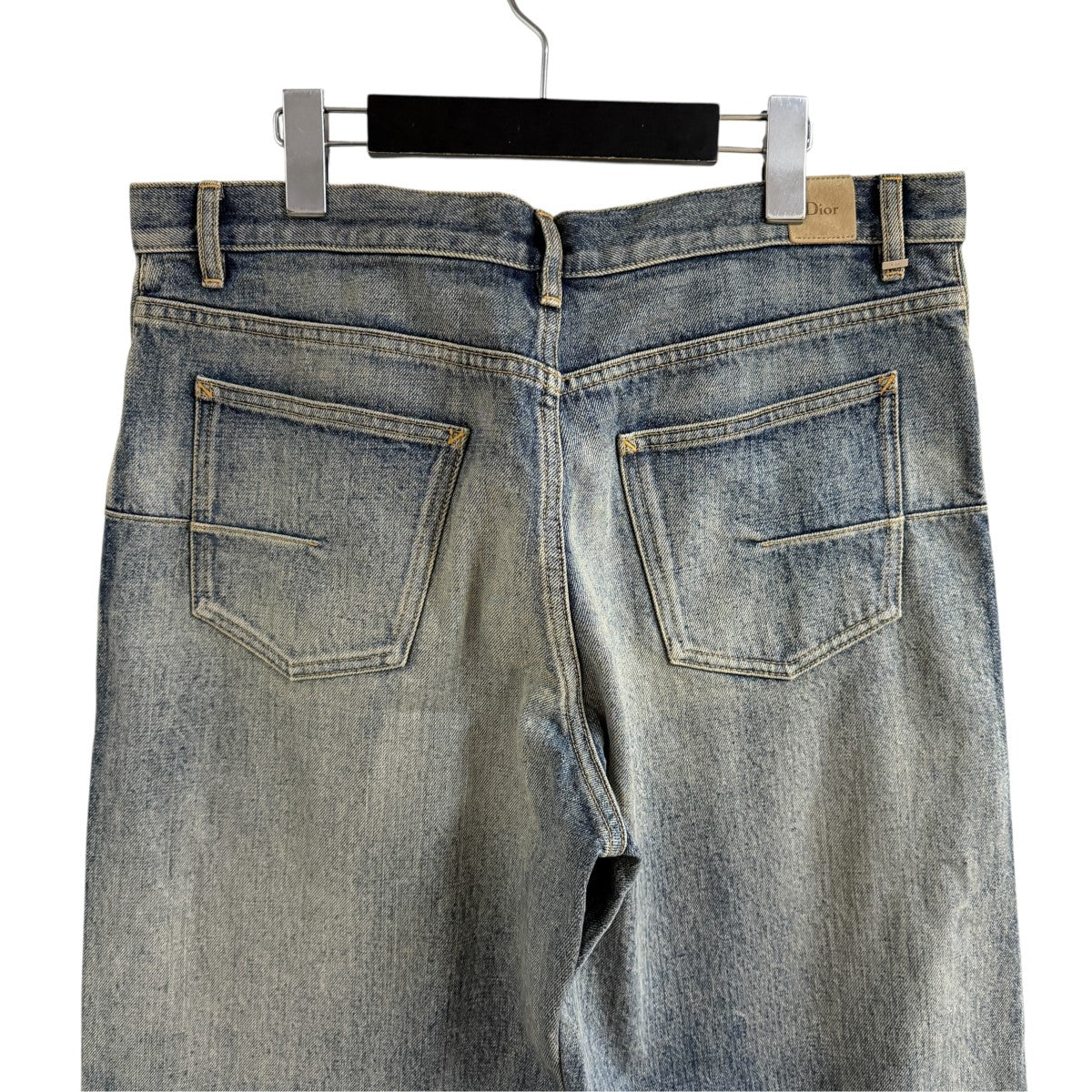 トン様　Dior ペイント加工 デニムパンツ Dior(ディオール) ダメージ加工デニムパンツ 683D002D3052 インディゴ