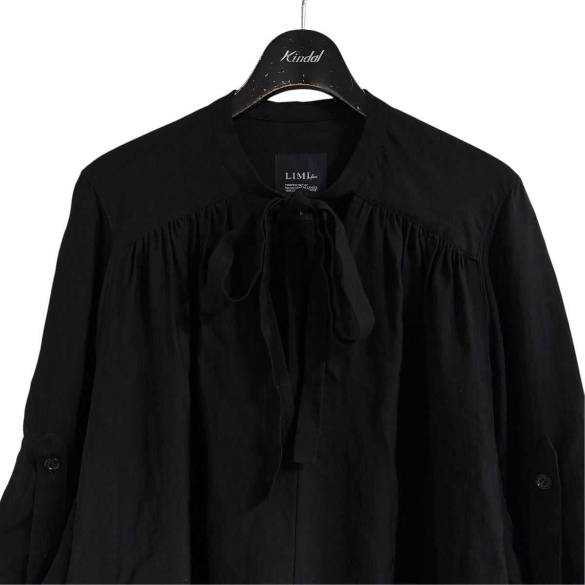 LIMI feu Vネックワンピース 古着・中古-2枚目のアイテム画像