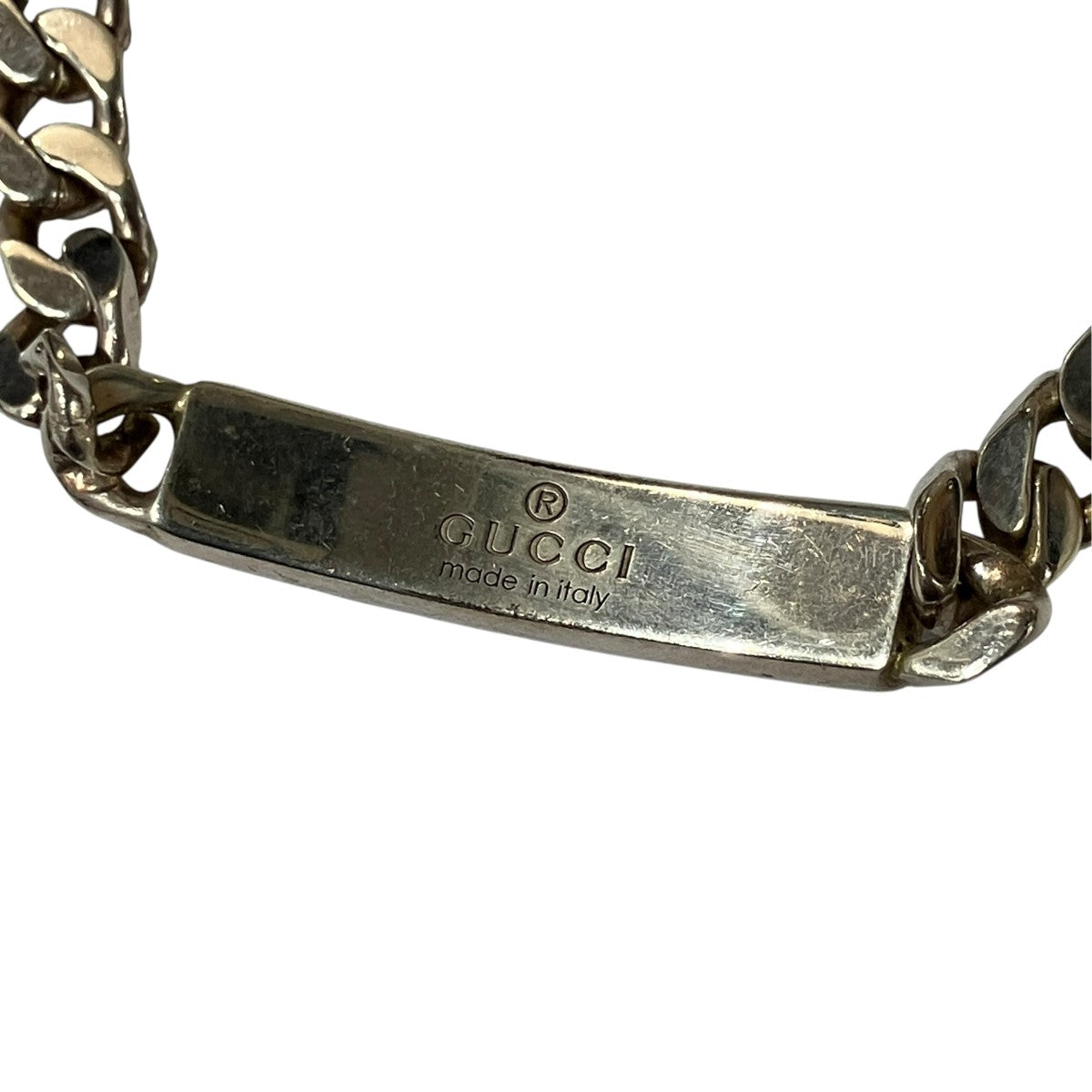 GUCCI ダイアゴナルインターロッキングGブレスレット 古着・中古-4枚目のアイテム画像
