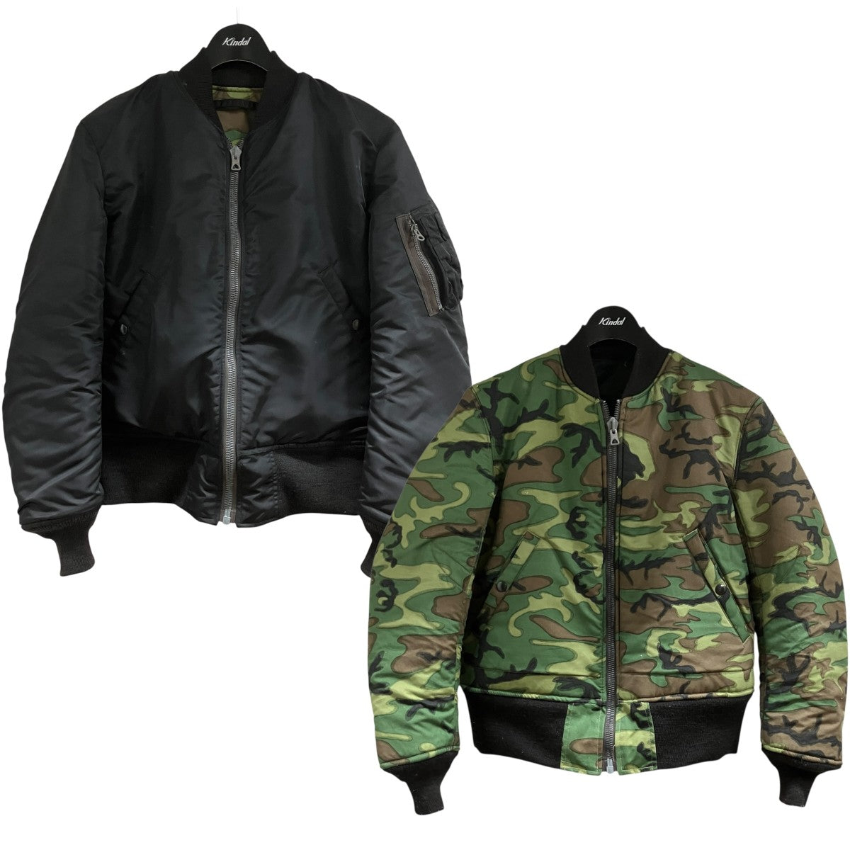 ×WILLIAM GIBSON COLLECTION リバーシブルフライトジャケット