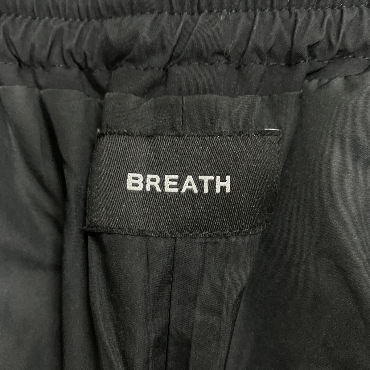 BREATH(ブレス) ナイロントラックパンツ BR25AW-P1014 ブラック サイズ