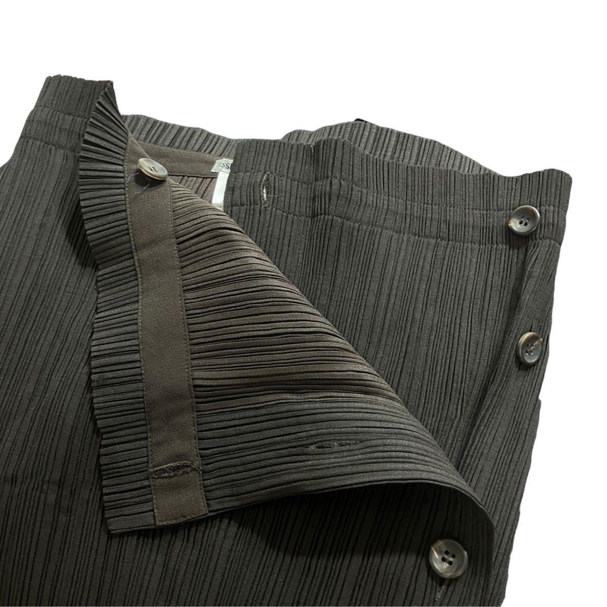 ISSEY MIYAKE IM74-FG901 プリーツ ロングスカート M ISSEY MIYAKE(イッセイミヤケ) プリーツロングスカート IM74-FG901