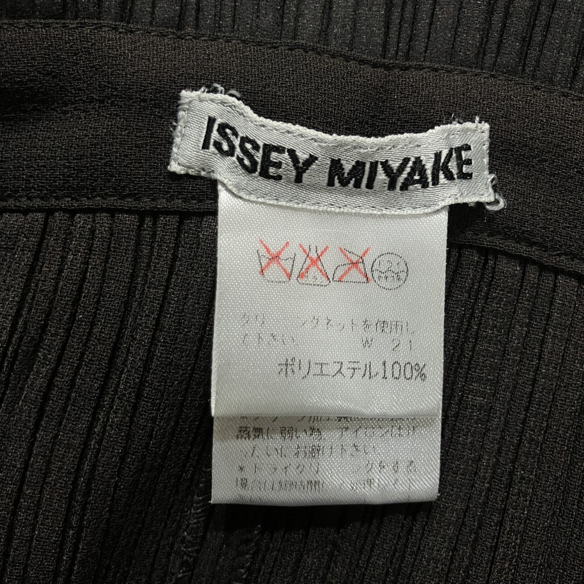 ISSEY MIYAKE(イッセイミヤケ) プリーツロングスカート IM74-FG901