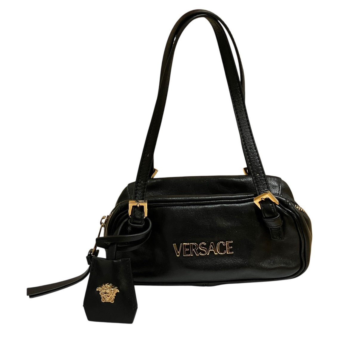 VERSACE タグナッパボウリングバッグ 古着・中古-2枚目のアイテム画像