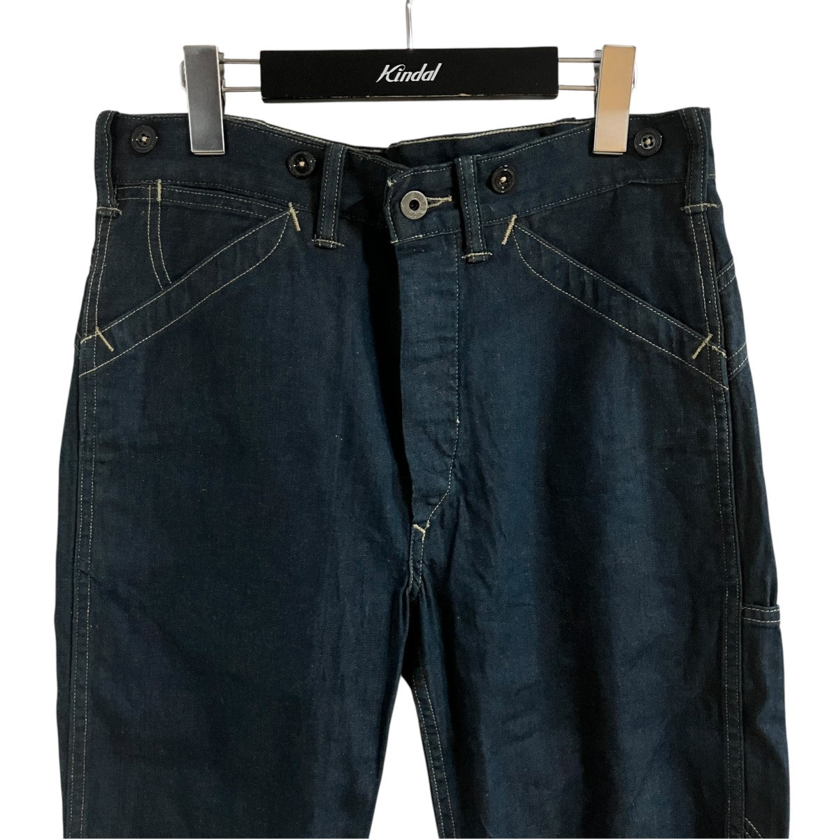 シンチバックペインターデニムパンツ