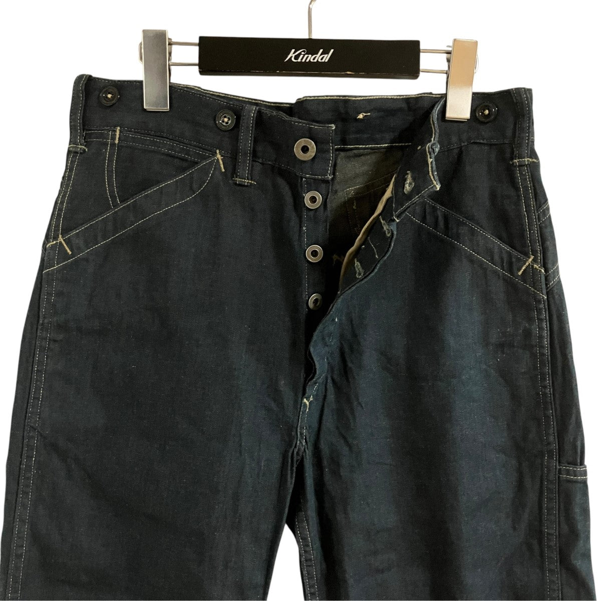 シンチバックペインターデニムパンツ