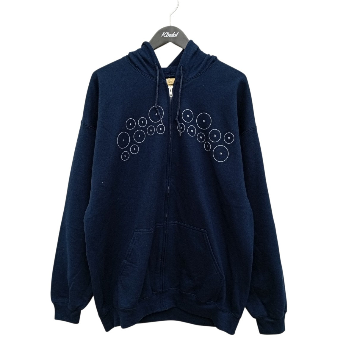 24AWCOLLEGE LOGO ZIP HOODIEパーカーHSC24FW-CT04
