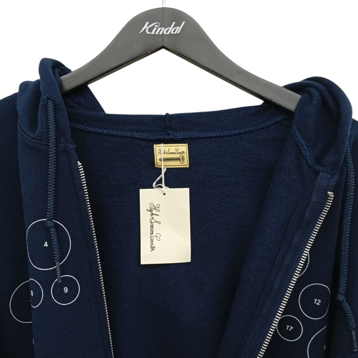 24AWCOLLEGE LOGO ZIP HOODIEパーカーHSC24FW-CT04