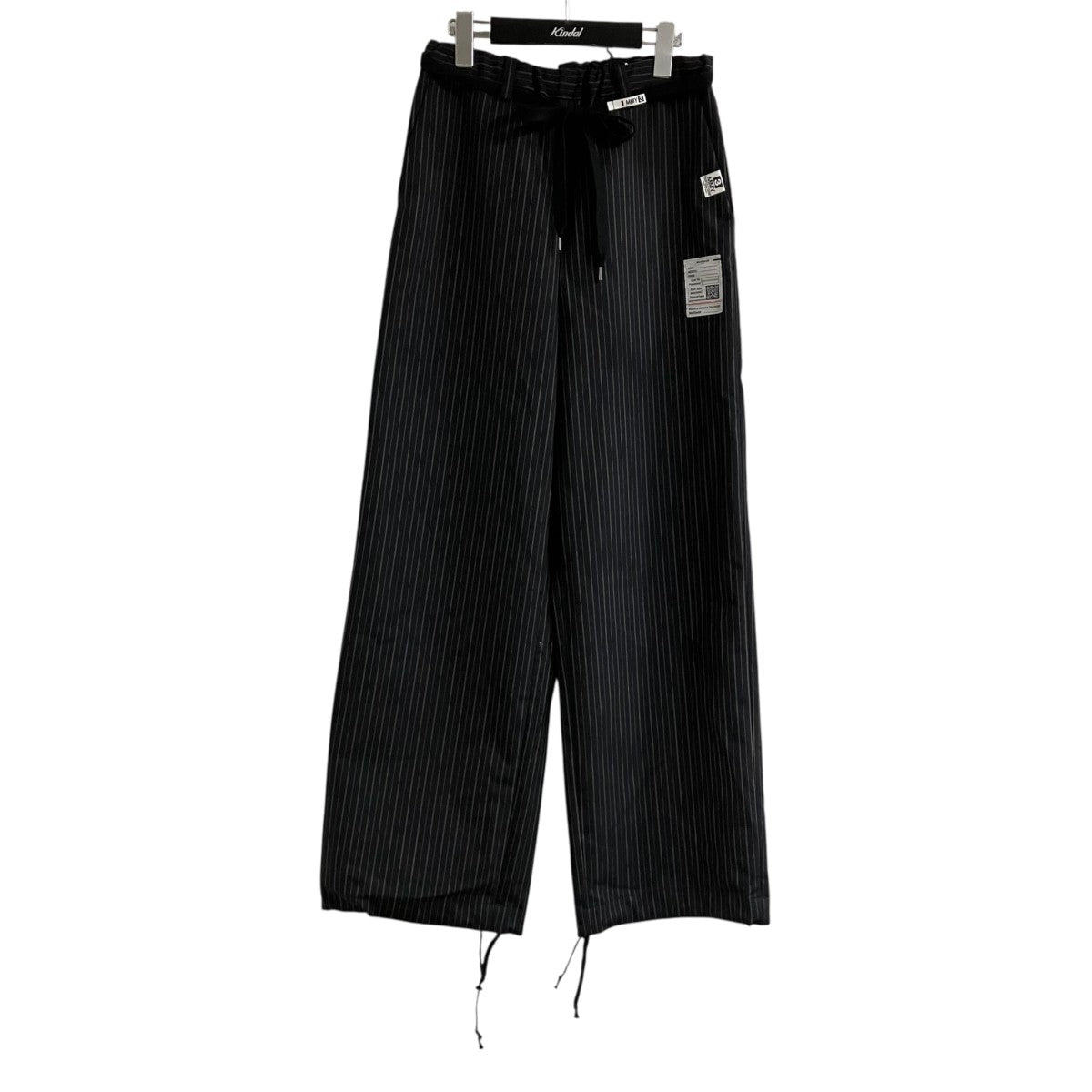 Maison MIHARA YASUHIRO ストライプウールパンツ 古着・中古-1枚目のアイテム画像