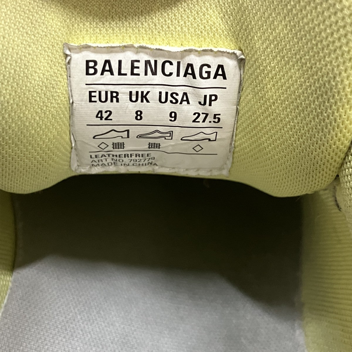 BALENCIAGA ローカットスニーカー 古着・中古-8枚目のアイテム画像