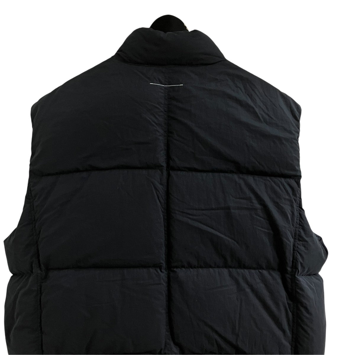 MM6 Maison Margiela 八の字 ジップアップ ダウンベスト 古着・中古-4枚目のアイテム画像