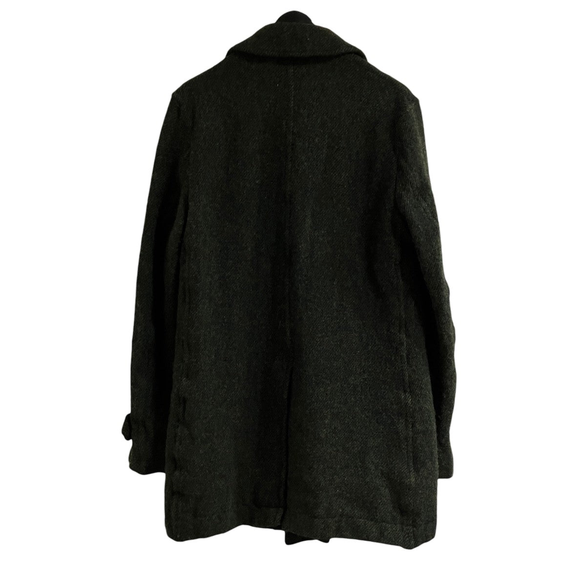 COMME des GARCONS HOMME DEUX ウールツイードコート 古着・中古-3枚目のアイテム画像