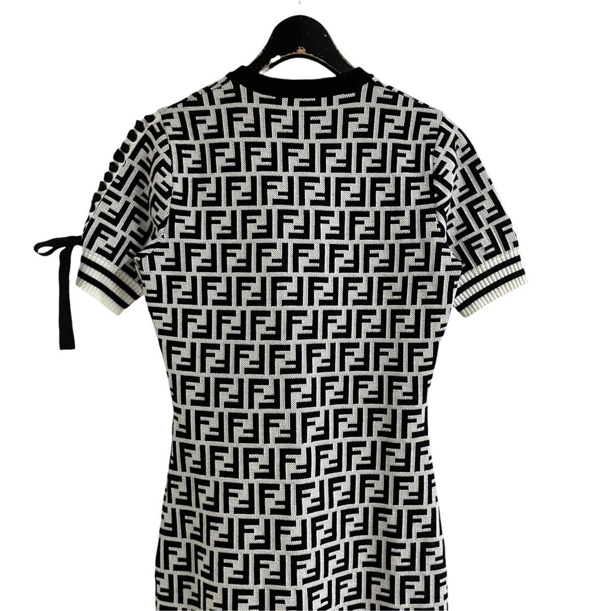 FENDI(フェンディ) ズッカ柄ショートスリーブワンピース FZD707 A1DS