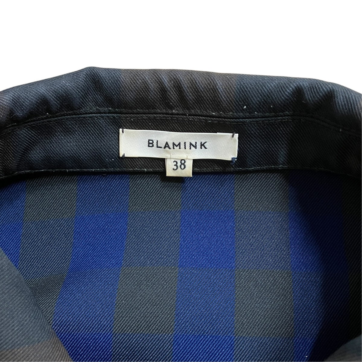 BLAMINK チェックジャケット 古着・中古-5枚目のアイテム画像