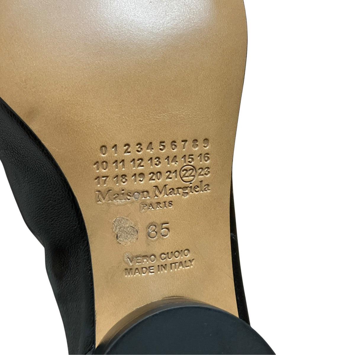 Maison Margiela 22 Bスタンプ有足袋ブーツ 古着・中古-8枚目のアイテム画像