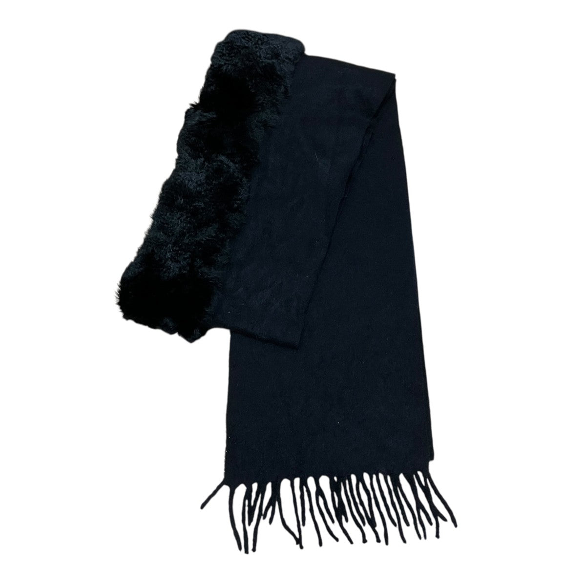 FENDI フリンジマフラー 古着・中古-4枚目のアイテム画像
