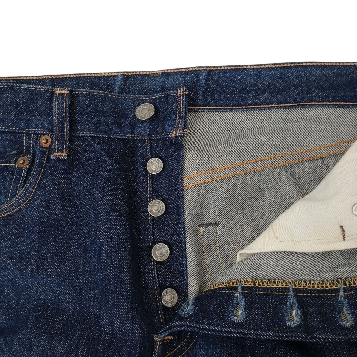 LEVI’S VINTAGE CLOTHING 66年モデル USA製デニムパンツ66501-0008 古着・中古-3枚目のアイテム画像