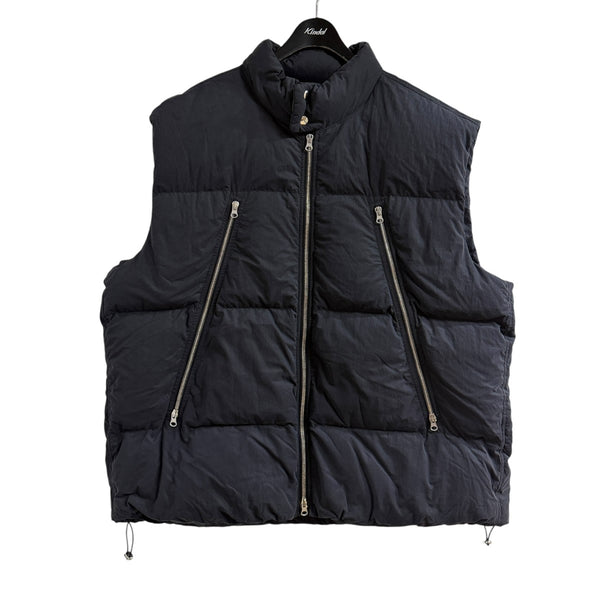 MM6 Maison Margiela(マルタンマルジェラ) 八の字 ジップダウンベスト