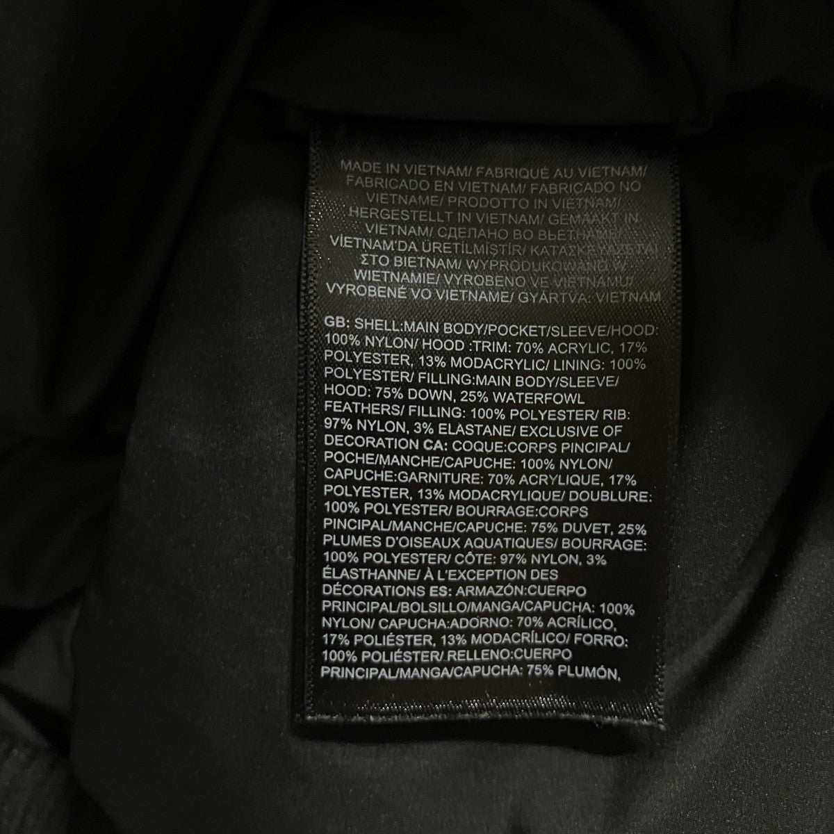 THE NORTH FACE ダウンジャケット 古着・中古-6枚目のアイテム画像