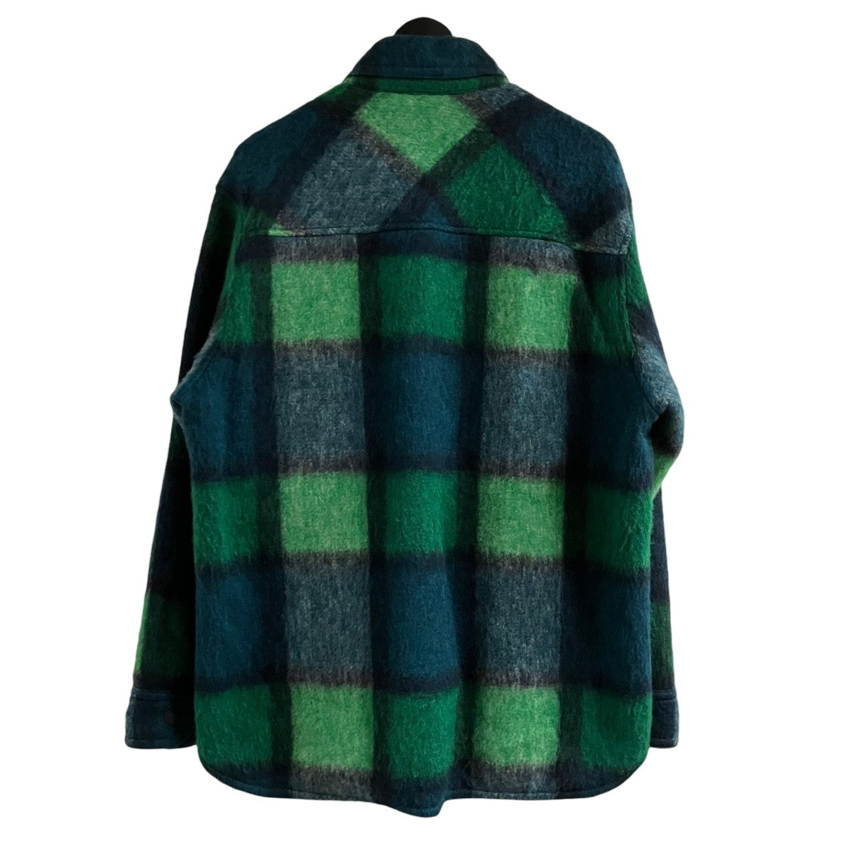 MONCLER ウェイアー ウールチェックシャツジャケット 古着・中古-3枚目のアイテム画像