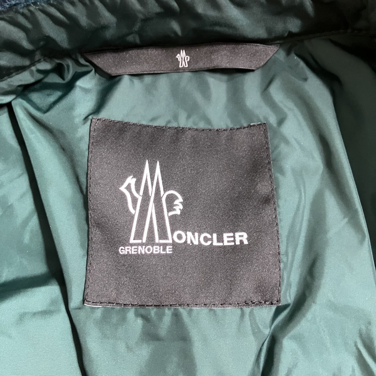 MONCLER ウェイアー ウールチェックシャツジャケット 古着・中古-5枚目のアイテム画像
